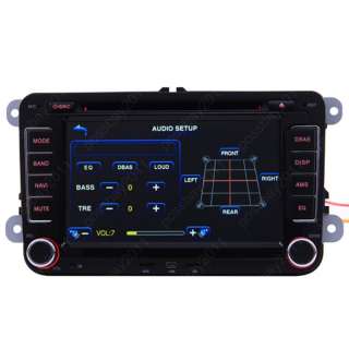 VW Polo 09 11 Car GPS Navigation TV DVD  AUX IPOD Radio USB 