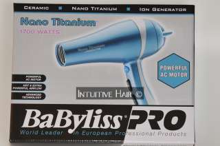 Hair Dryer Babyliss PRO Nano Titanium BNT6646  
