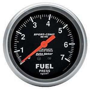  Auto Meter Sport Comp Fuel Pressure Gauge   3412 J 
