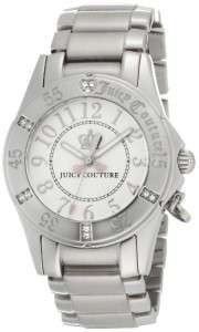 Juicy Couture Womens 1900578 Rich Girl Stainless Steel Bracelet Watch 