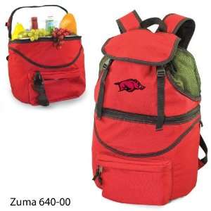 Arkansas at Fayetteville Embroidery Zuma 19?H Insulated backpack with 