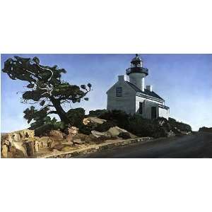  Cabrillo Lighthouse by Nathan Horner. size 32 inches 