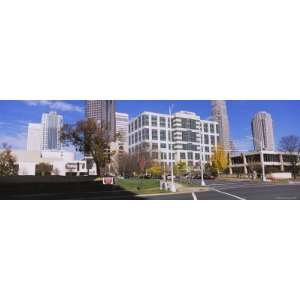  Buildings in Charlotte, North Carolina, USA Stretched 