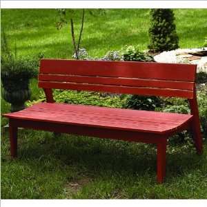   Uwharrie Behren Two Seat Bench with Back Patio, Lawn & Garden