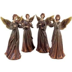  Music Angel Sculpture, Set of 4