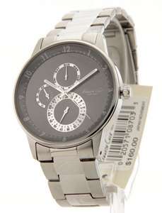 MENS KENNETH COLE STEEL NEW MULTIFUNCTION WATCH KC9074 020571087033 