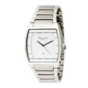 Mens Kenneth Cole Sleek Stainless Steel Unique Watch  