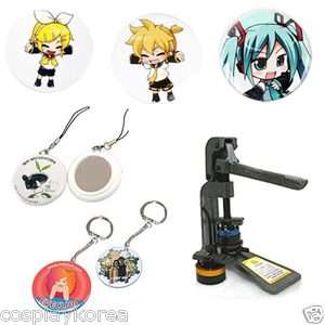 Smile Badge Phone Strap Button for Kids Anime Manga Vocaloid Cosplay 