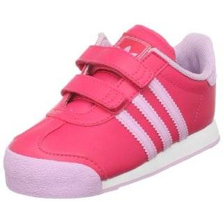 adidas Originals Samoa Comfort Sneaker (Infant/Toddler),Fresh Pink 