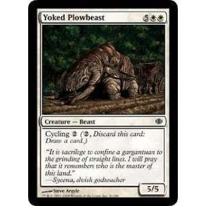   the Gathering   Yoked Plowbeast   Shards of Alara   Foil Toys & Games