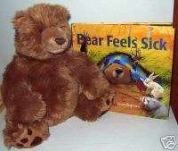 KOHLS KOHLS CARES Gund Bear w/Bear Feels Sick BOOK  