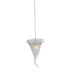  Alico Pendina Single Lamp Pendant with Frosted Glass Shade 