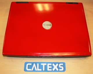 DELL Red Latitude D600 D610 D520 Laptop Notebook Pc Core 2 Duo 1GB 