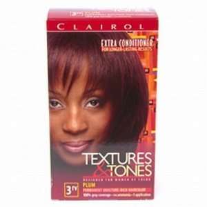  Clairol Text & Tone #3Rv Plum Kit Beauty