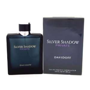 Davidoff Silver Shadow Private Eau De Toilette Spray   100ml 3.4oz 