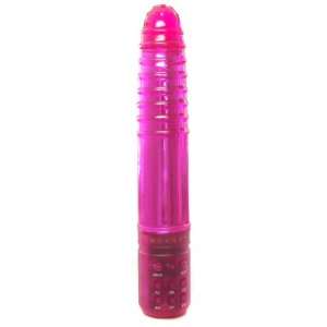   Free Multi Speed 7.5 Inch Ribbed Vibrator