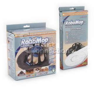 NEW RoboMop Softbase Automatic Floor Sweeper w/ Refills 7033437001008 