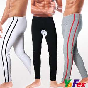 MENS THERMAL 3Color UNDERWEAR Long John Pants / Trousers Stretch 