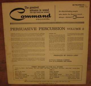   Percussion (Terry Snyder and The All Stars) Volume 2 LP  