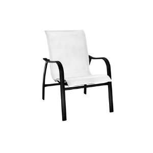  Arm Stackable Patio Dining Chair Hickory Finish Patio, Lawn & Garden