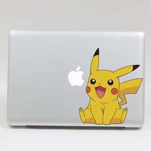 Pikachu MacBook Air/Pro Stickers Apple laptop Vinyl Decal Art Humor 