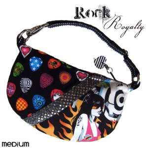  Rock Royalty Medium Hobo Handbag