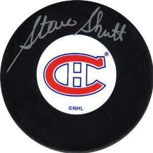   Shutt Montreal Canadiens Autographed Hockey Puck 