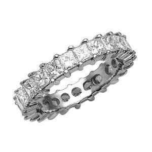  Karina B(tm) Princess Diamonds Eternity Band in Platinum 