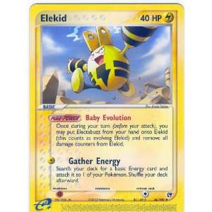  Pokemon Elekid (Holo Parallel Foil)   EX Sandstorm Toys 
