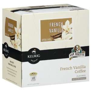 Keurig Van Houtte Cafe K cups, Coffee, Medium Roast, French Vanilla 