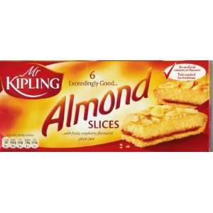 Mr Kipling Cakes   Almond Slices   1 Box with 6 Pieces  