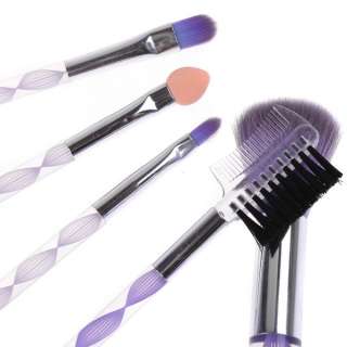 PCS Cosmetic Makeup Brush Set Foundation Lip Brush Eyeshadow Sponge 