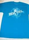 NEW RIP CURL SURF MEN SPRAY FONT LARGE TEE CASUAL SHIRTS X50
