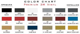   Mustang ROCKER PANEL Stripes Decal MATTE BLACK * 3M PRO Grade Vinyl