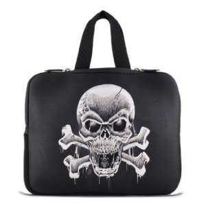  Skull 10 Tablet PC Sleeve Bag Case Cover For Apple Ipad 2 /HP 