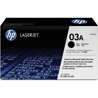HP LaserJet 03A Black Print Cartridge C3903A in Retail Packaging by HP
