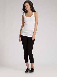 Vince   Cropped Ponté Leggings    