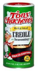 Tony Chacheres Original Creole Seasoning 3.25 NO MSG  