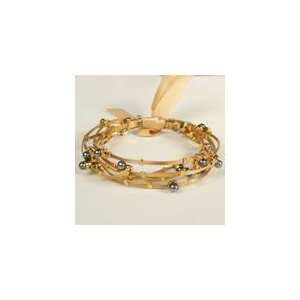Seasonal Whispers Desinger Bracelet, Gold, Beautifully hand set with 