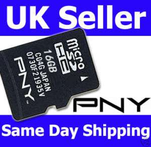 PNY 16GB MICRO SD MEMORY CARD SAMSUNG i997 INFUSE 4G  