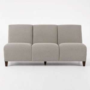  Siena Series Armless 3 Seat Sofa Finish Natural, Material 
