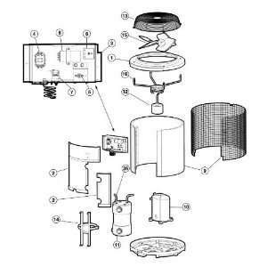  Hayward HeatPro Models HP380, HPABG Replacement Parts 