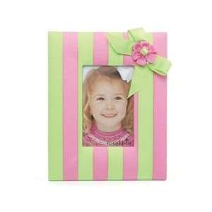  Little Sprout Striped Photo Frame by Mud Pie Baby