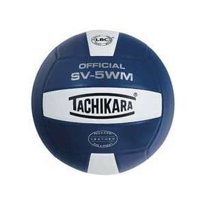  Leather Volleyball from Tachikara (Navy / White)