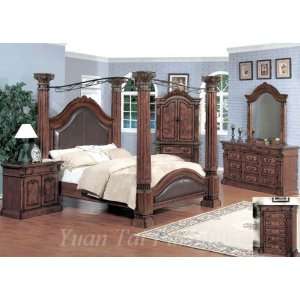  Yuan Tai Chatsworth Cherry King Poster Bed