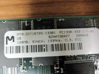 MT9LSDT1672G 133B1, Micron 128MB, 133MHz, CL3, ECC DIMM  