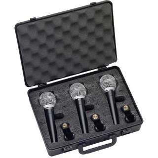   Cardioid Handheld Vocal Microphone 3 PACK   SAR21 809164001393  