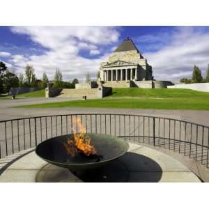 Eternal Flame, Shrine of Remembrance, Melbourne, Victoria 
