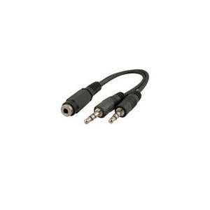   for iPhone&4S   6 Inch 3.5mm Stereo 2 Plug to Jack Cable Electronics