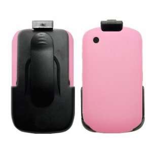  Holster Case w/ Ratcheting Belt Clip & Light Pink Silicone 